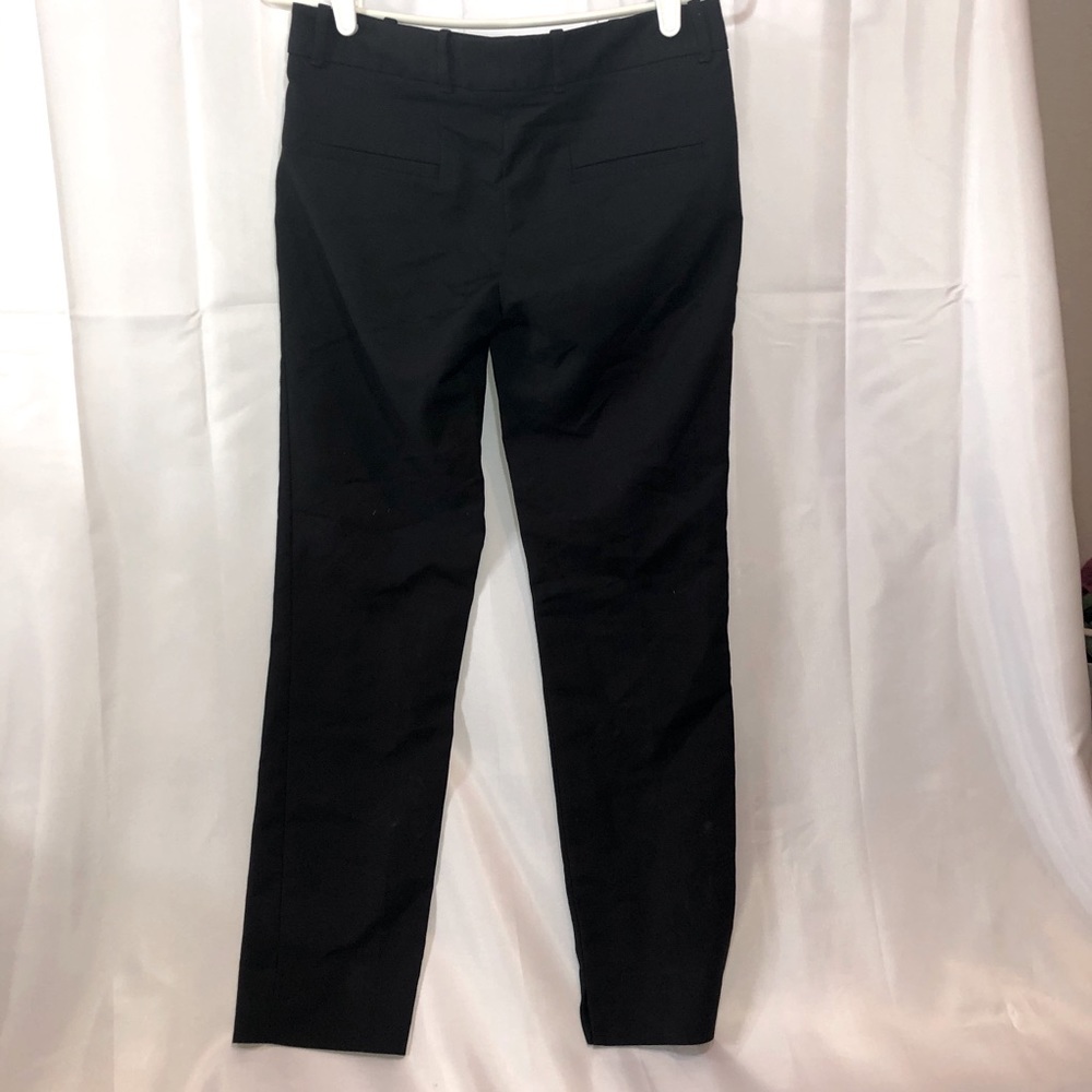 Zara Woman Black Ankle Trousers Pants Chino XS